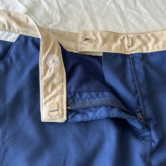 Izod  Perfomamex Navy/Tan/White Skort Sz 6 - Picture 7 of 9